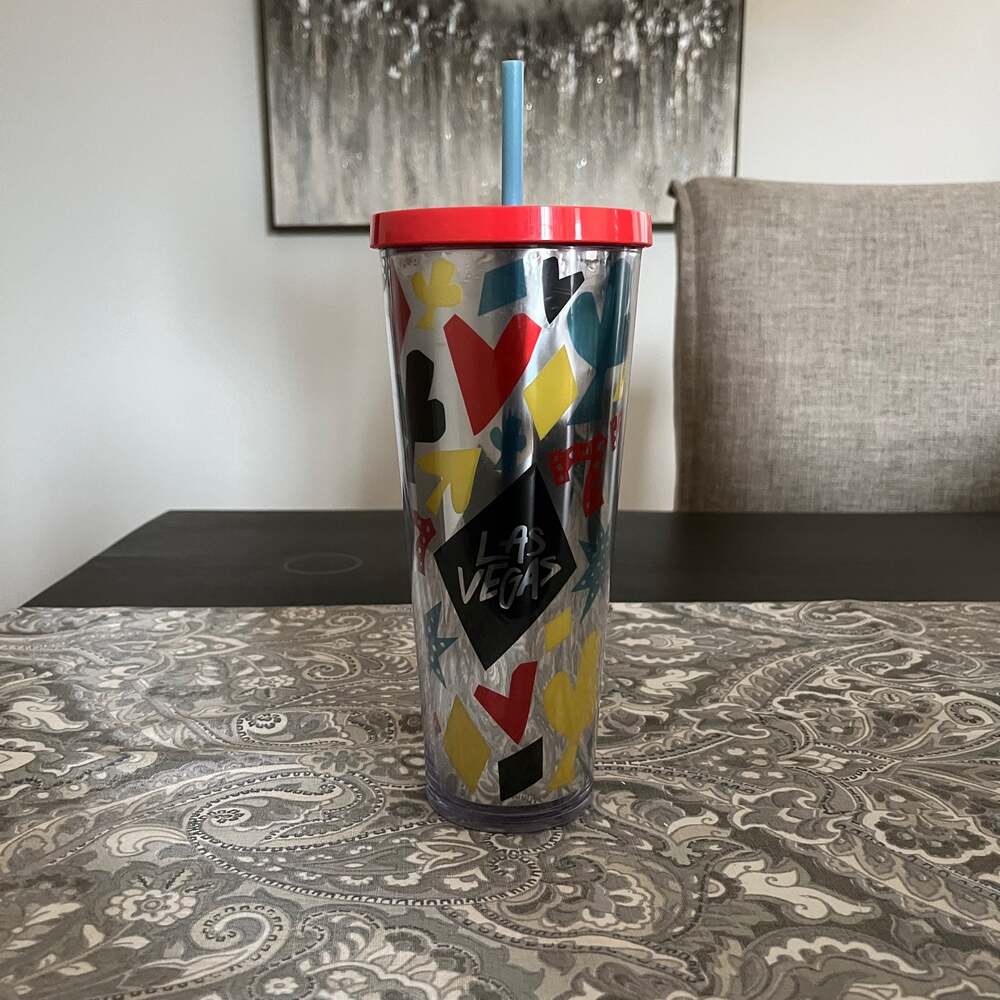 Starbucks Las Vegas 777 24 fl oz Cold Cup Tumbler with Straw